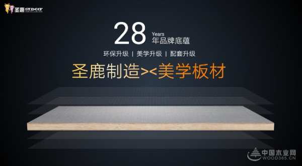 再添荣耀 圣鹿国际斩获金匠榜“行业畅销板材十大品牌“