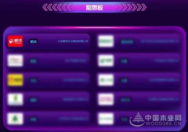 蝉联金榜丨鹏鸿斩获中国板材十大品牌三项殊荣
