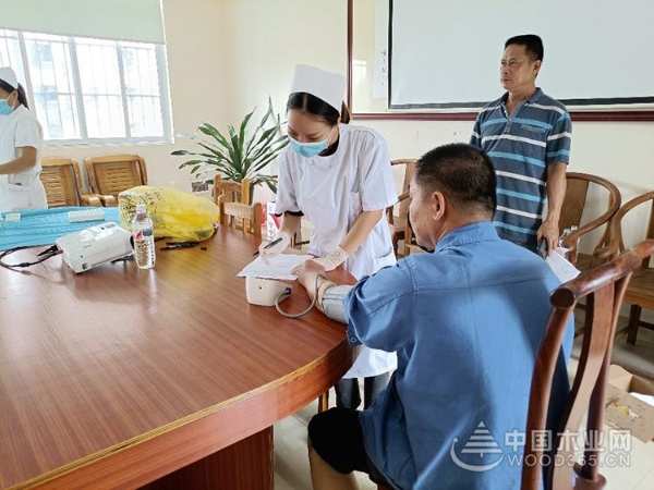 关心员工，关注健康，明源木业组织开展职工健康体检工作！