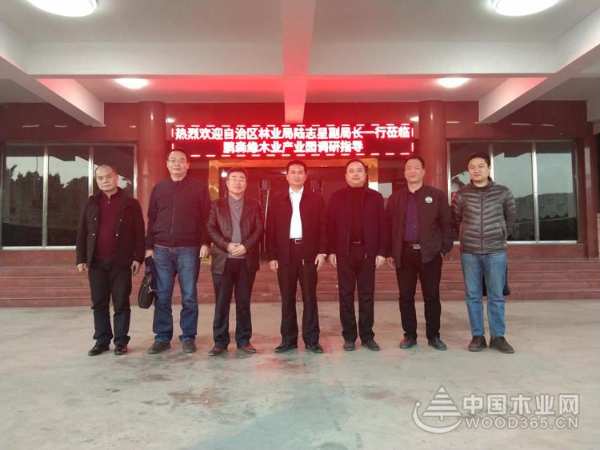 鹏森缘迎广西自治区领导莅临指导 并获得认可
