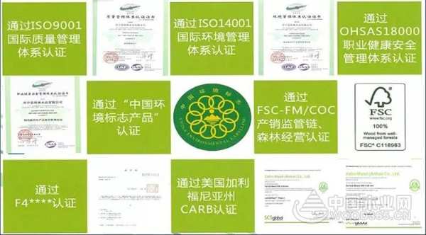 科林通过十环认证，成消费者更信赖的板材品牌