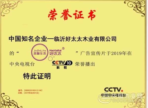 携手明天掘金未来 为好太太板材打call
