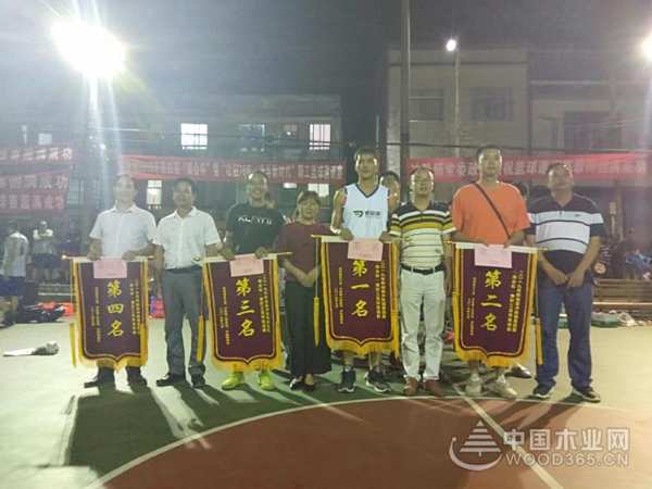 【壮丽70年，奋斗新时代】鹏森缘冠名冲脉镇“商会杯”篮球赛