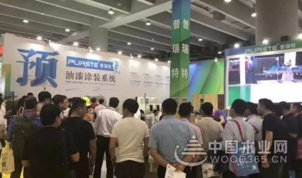 直击预油漆饰面板涂饰现场--2019建博会必看