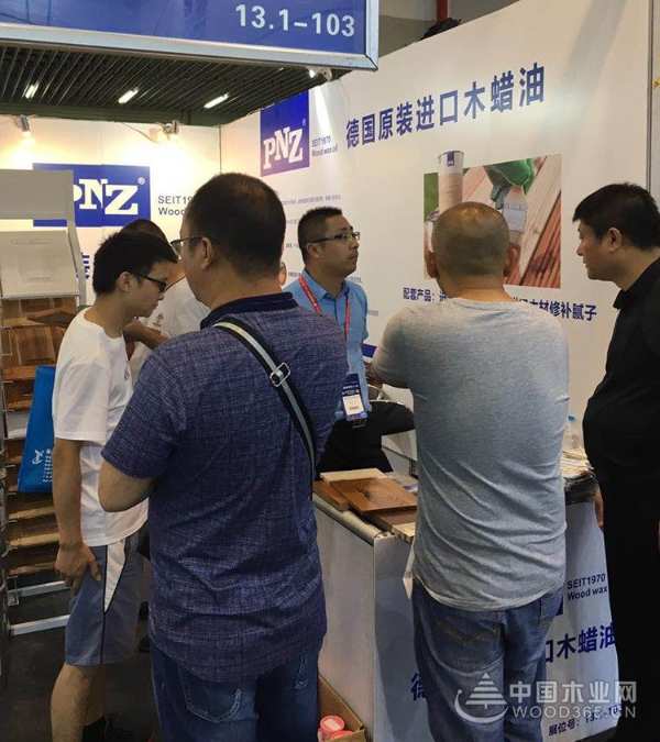 德国原装进口pnz木蜡油精彩亮相广州建博会