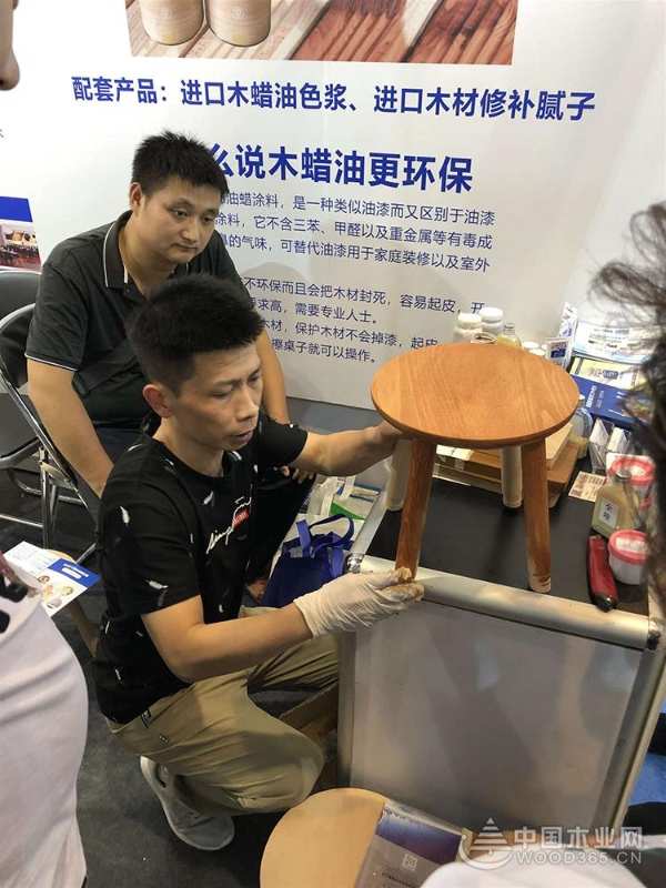 德国原装进口pnz木蜡油精彩亮相广州建博会