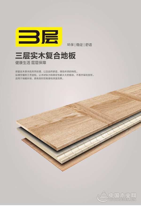 全心爱，放心爱！来自莫干山三层实木复合地板的实力守护