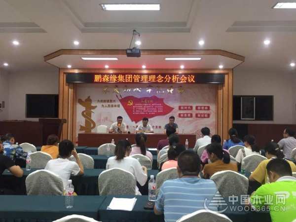 凝聚共识 明确方向 鹏森缘召开管理分析会