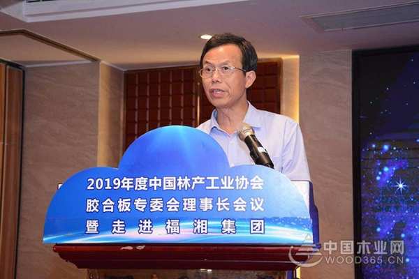 2019年度中国林产工业协会胶合板专委会理事长会议暨走进福湘集团活动圆满成功！