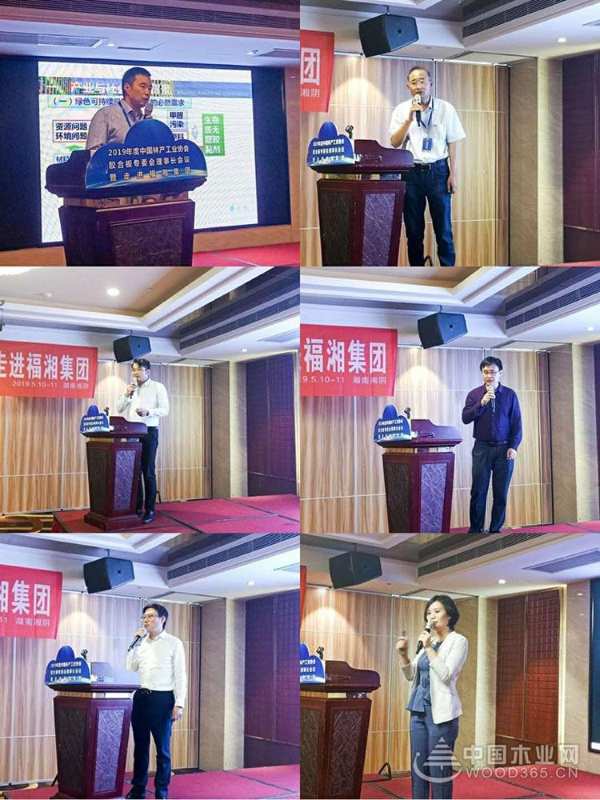 2019年度中国林产工业协会胶合板专委会理事长会议暨走进福湘集团活动圆满成功！