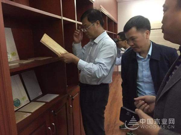 实力见证 全力以赴 广西鹏森木业多次迎接领导考察