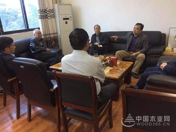 实力见证 全力以赴 广西鹏森木业多次迎接领导考察