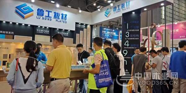 鲁工板材再次引爆东莞家具机械及材料展