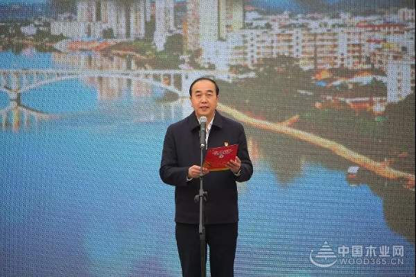 中国十大环保板材——壮象董事长为融安香杉产业代言