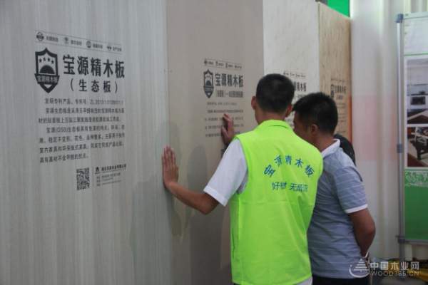 出征临沂木博会 宝源精木板受到行业一致好评