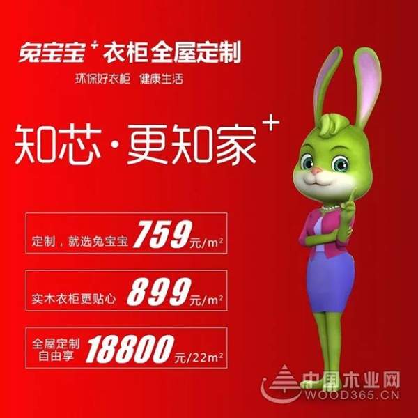 兔宝宝全屋定制 • 环保升级民族之光