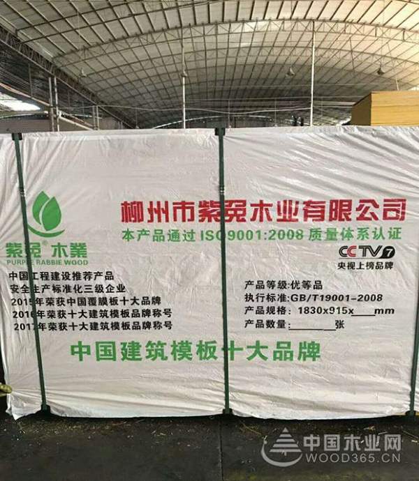 口碑炸裂+大数据佐证，紫兔实力摘夺“建筑模板十大品牌”！