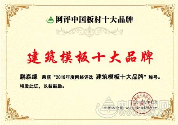 实力见证！鹏森缘斩获“十大环保品牌”等多项殊荣！