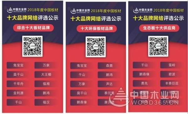实至名归 千山木业独揽“十大环保板材品牌”等多项荣誉