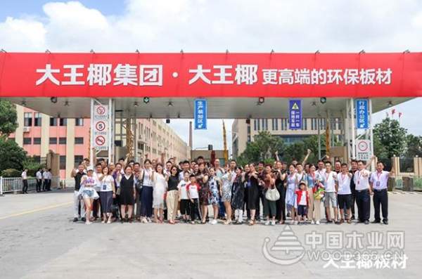 大王椰新经销商参观工厂，见证大王椰匠心品质