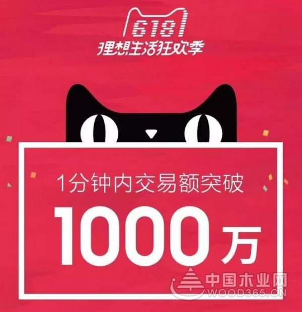 天猫618理想生活狂欢节兔宝宝销售战报