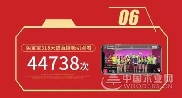 天猫618理想生活狂欢节兔宝宝销售战报