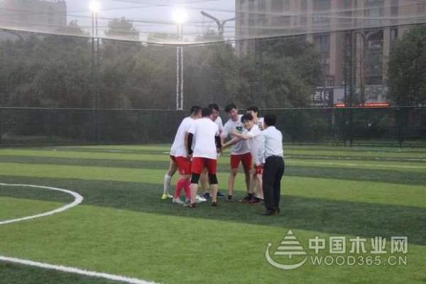兔宝宝地板橱柜齐携手，球场联谊展新风