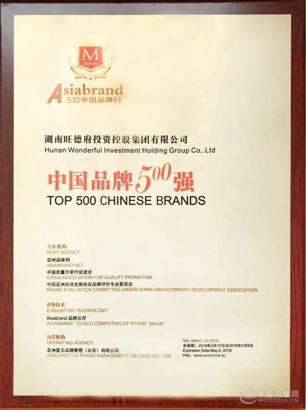重磅 | 旺德府斩获多个奖项，献礼中国品牌日！