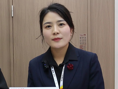 2025临沂门博会，中国木门网采访万华唐唐木门销售总监闵庆香